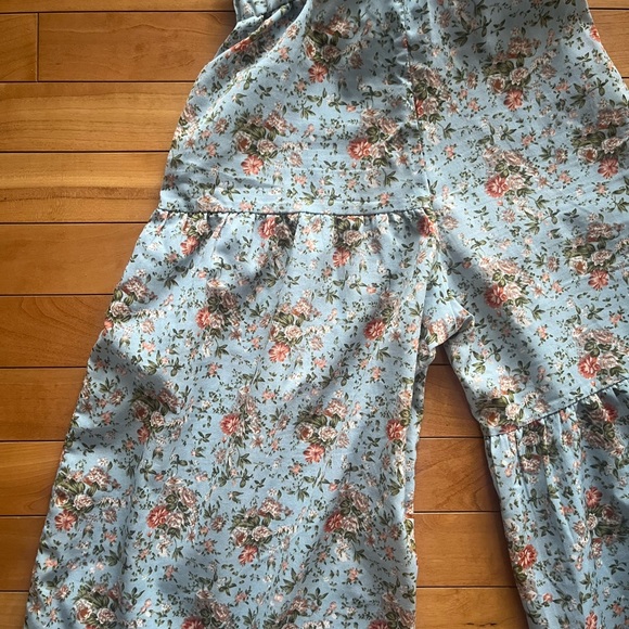 Paper bag waist wide leg pants 9 - Picture 10 of 14